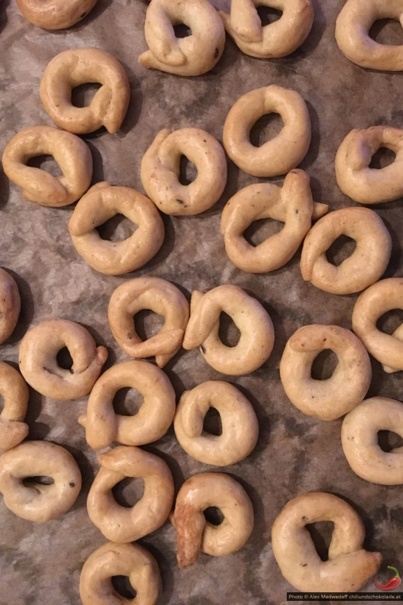 Taralli aus Apulien selbstgemacht – Chili &amp; Schokoloade